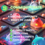 Community Gate is in develop, using Web3 for a secure, reward-system.
